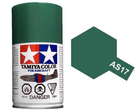 Tamiya Aircraft Spray AS-17 Dark Green - TAM86517