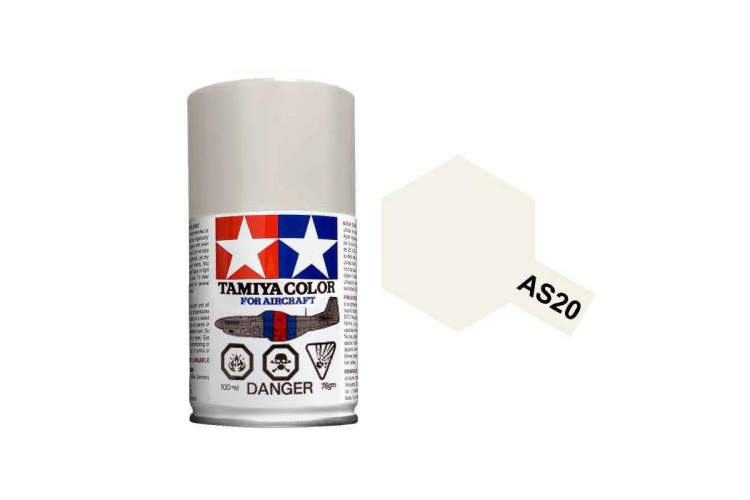 Tamiya Aircraft Spray AS-20 Insignia White - TAM86520