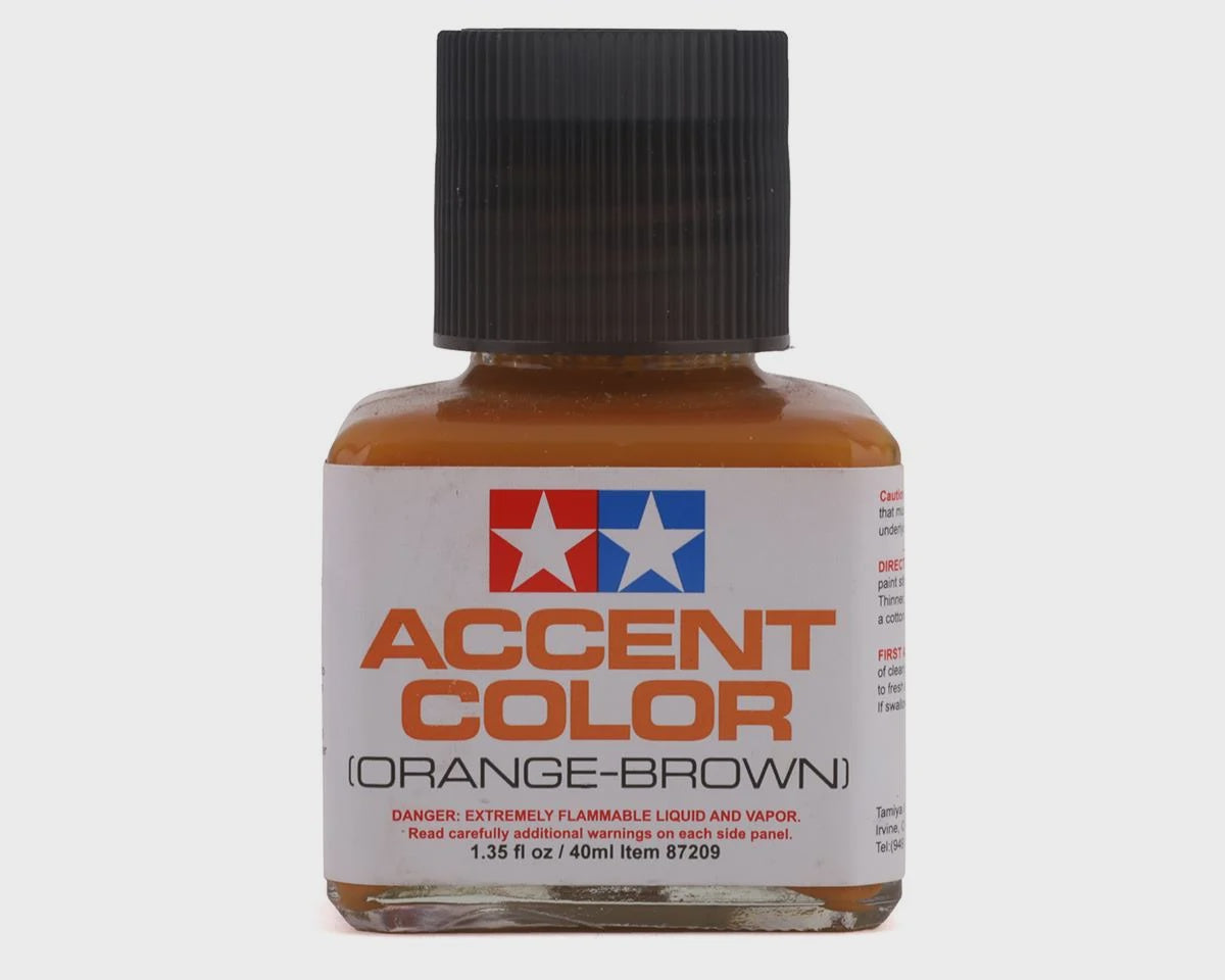 Tamiya Panel Line Accent Color (Orange-Brown) (40ml)