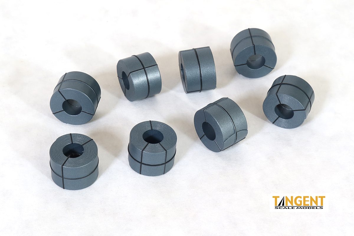 Banded Steel Coils 8-Pack - Painted and Assembled