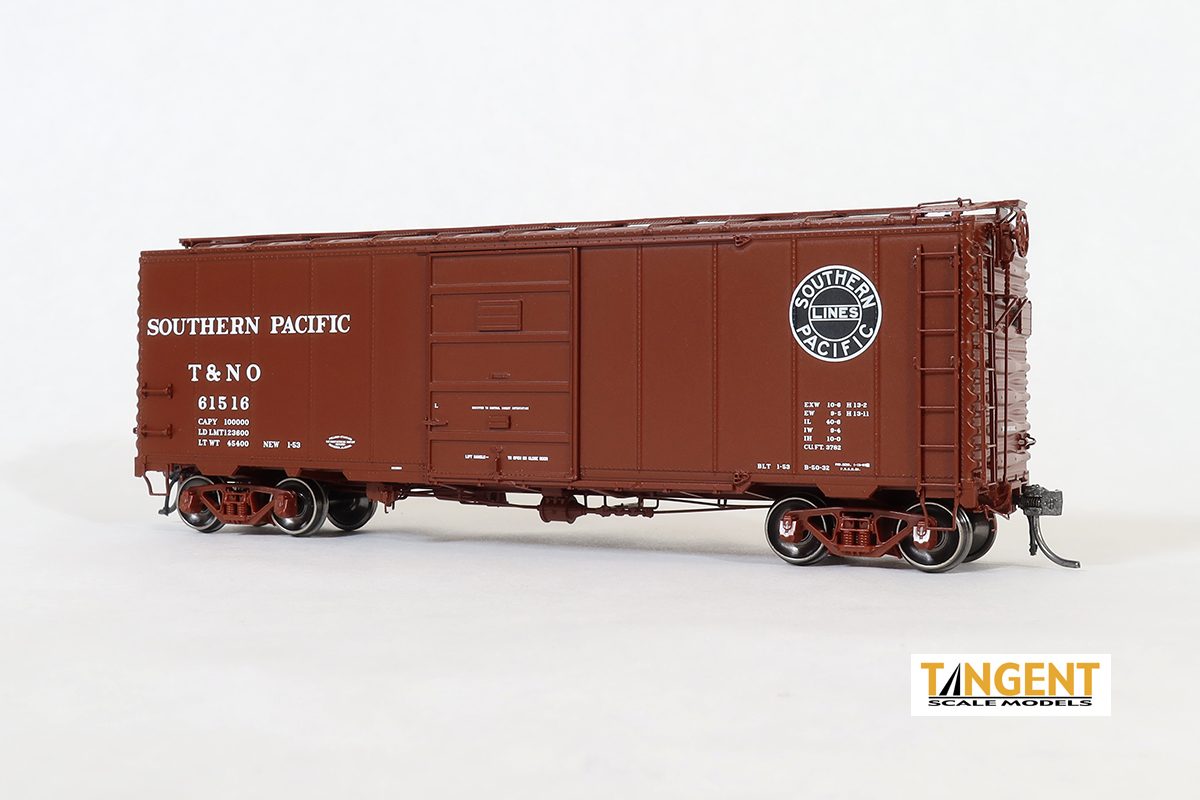 Southern Pacific (SP) T&NO Brown B-50-32 Delivery 1953+ Pullman Standard 40' Boxcar w/ 7' Door - #61485