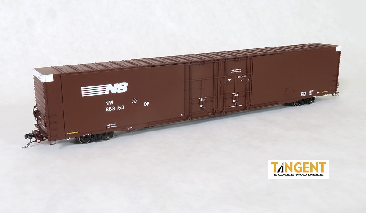 Tangent Scale Models NS (NW) B20 Repaint 1989+ Greenville 86' Double Plug Door Box Car - #868169 - TAN25026-02
