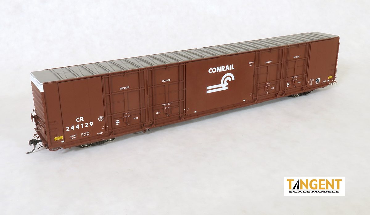 Tangent Scale Models TAN25511-01 CR "X60R Repaint 1988+" Greenville 86' Quad Plug Door Box Car - TAN25511-01