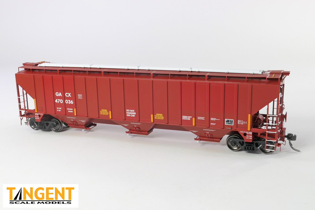 Tangent HO GACX "Tangent HO BNSF Patch 2010" Trinity Industries Inc 4750 CuFt Covered Hopper - #470186