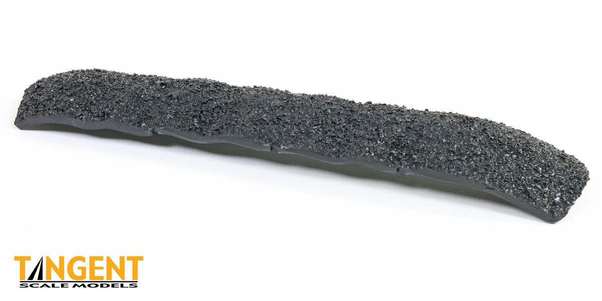 Tangent Scale Models HO Parts - Bethlehem Steel 3350cf Quad Coal Hopper - Flood Style Coal Load - 2-Pack