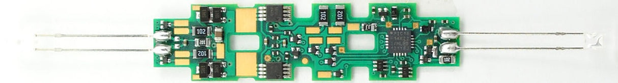 TCS - Train Control Systems K0D8-A 8-Function Drop-In DCC Decoder -- Fits Kato PA1, E8A, E9A & P42 - TCS1332