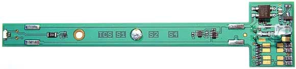 TCS - Train Control Systems 6-Function Drop-In Control Decoder AS6 -- Fits Atlas Alco S Series Switchers - TCS1416