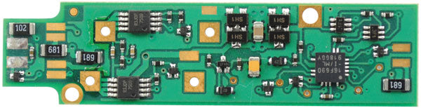 TCS - Train Control Systems IMFP4-NF 4-Function DCC Decoder -- Fits Intermountain FP7, FP9 w/Soldered-Wire Motor Mount - TCS1552