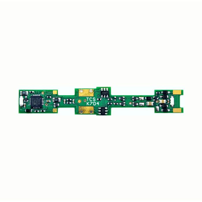 TCS - Train Control Systems K7D4 4-Function Drop-In DCC Decoder -- Fits Kato Siemens ACS-64 and EMD SDP40F - TCS1673