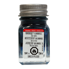 Testors All-Purpose Enamel Paint - 1/4oz 7.4mL Bottle -- Light Blue - TES1108TT