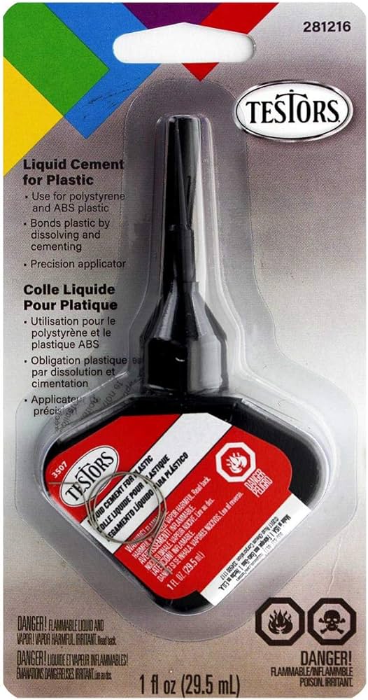 Testors Liquid Cement with Precision Applicator, 1oz - TES281216
