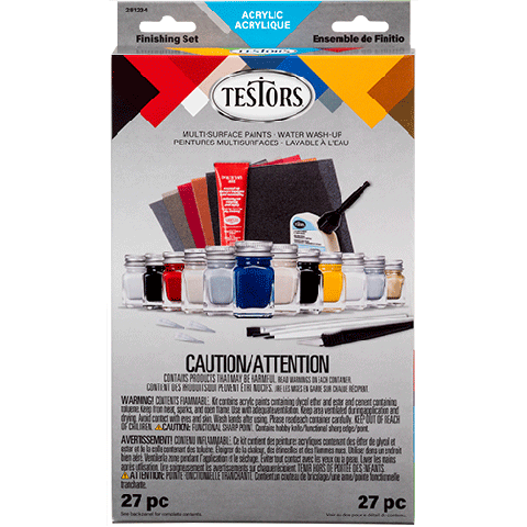 Testors Acrylic Finishing Kit - TES281234