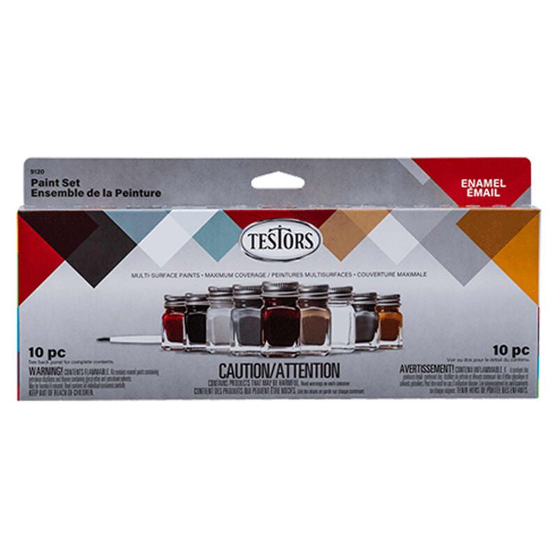 Testors Auto Detail Paint Set - TES9120