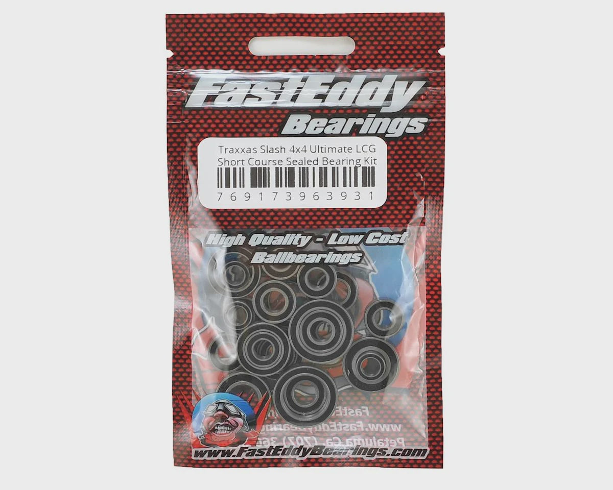 Team FastEddy Traxxas Slash 4x4 Ultimate LCG Short Course Sealed Bearing Kit - TFE2250