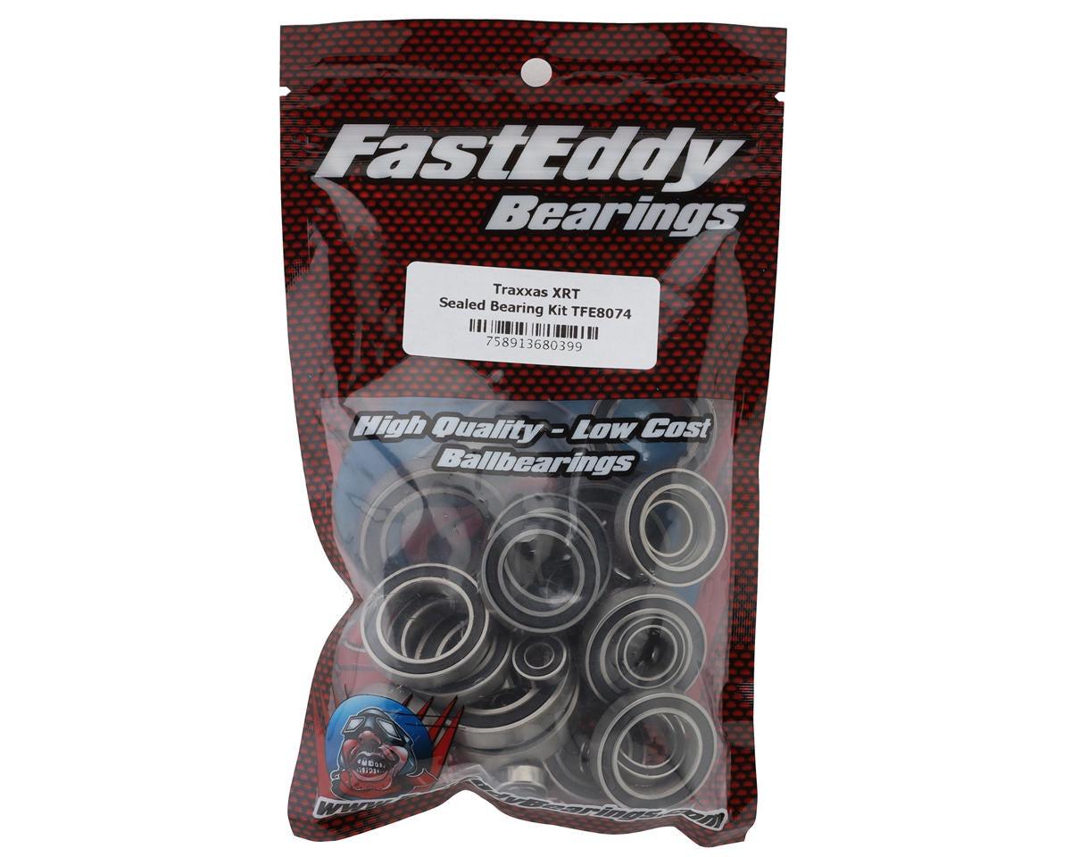 FastEddy Rubber Sealed Ball Bearings Kit for Traxxas XRT