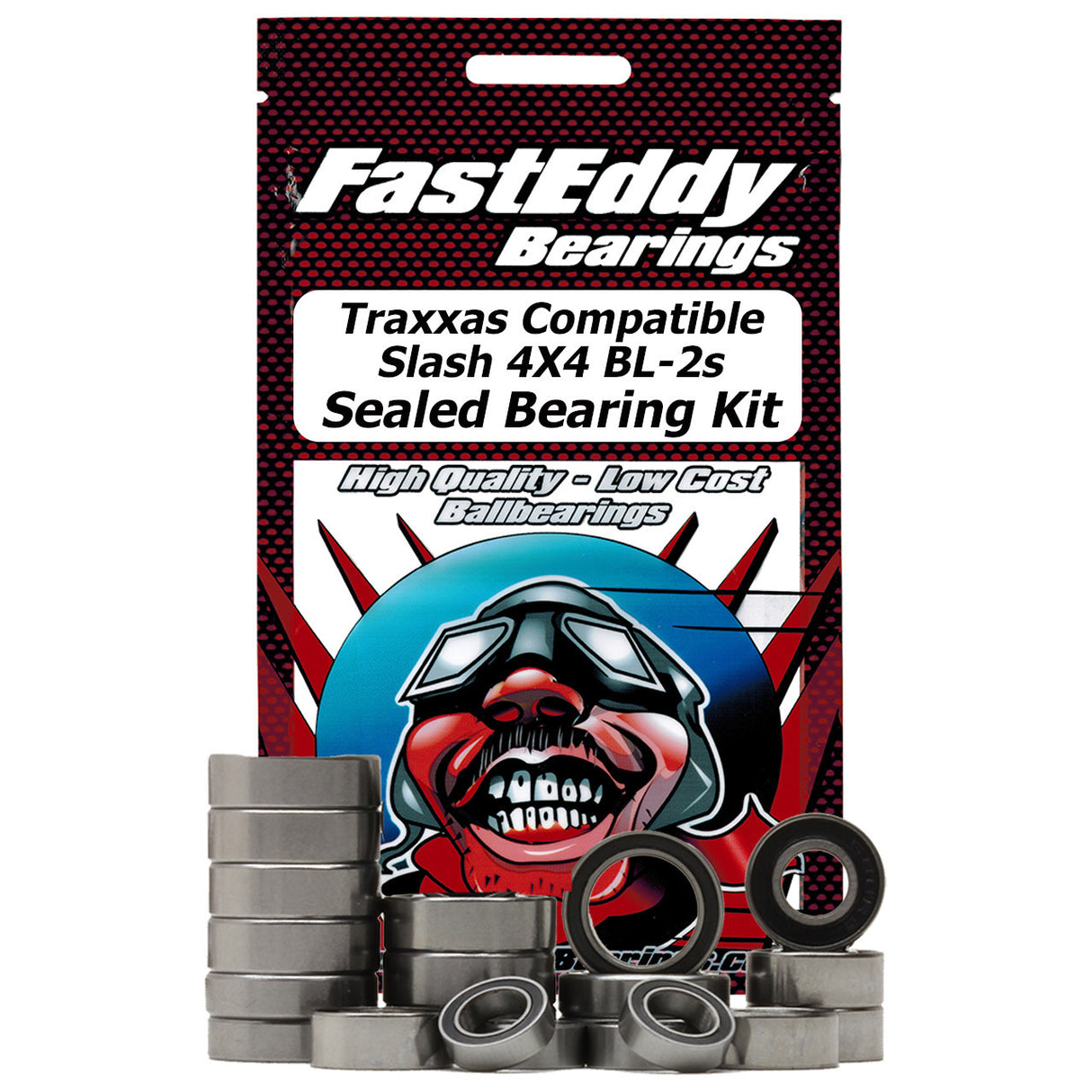 Team Fast Eddy Traxxas Compatible Slash 4x4 BL-2s Sealed Bearing Kit