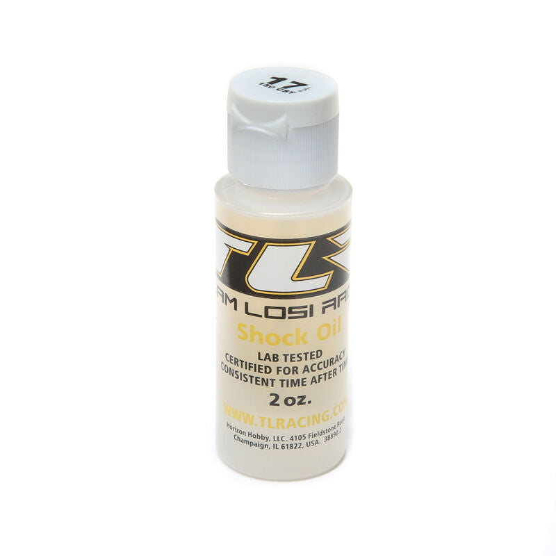 Team Losi Racing SILICONE SHOCK OIL, 17.5WT, 150CST, 2OZ - TLR74001