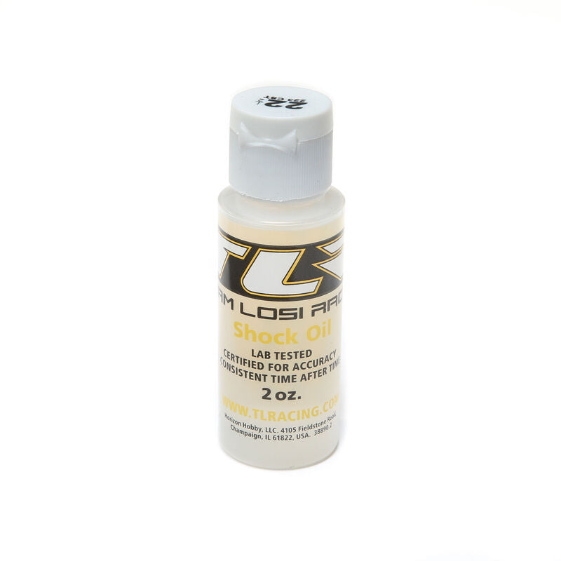 Team Losi Racing SILICONE SHOCK OIL, 22.5WT, 223CST, 2OZ - TLR74003