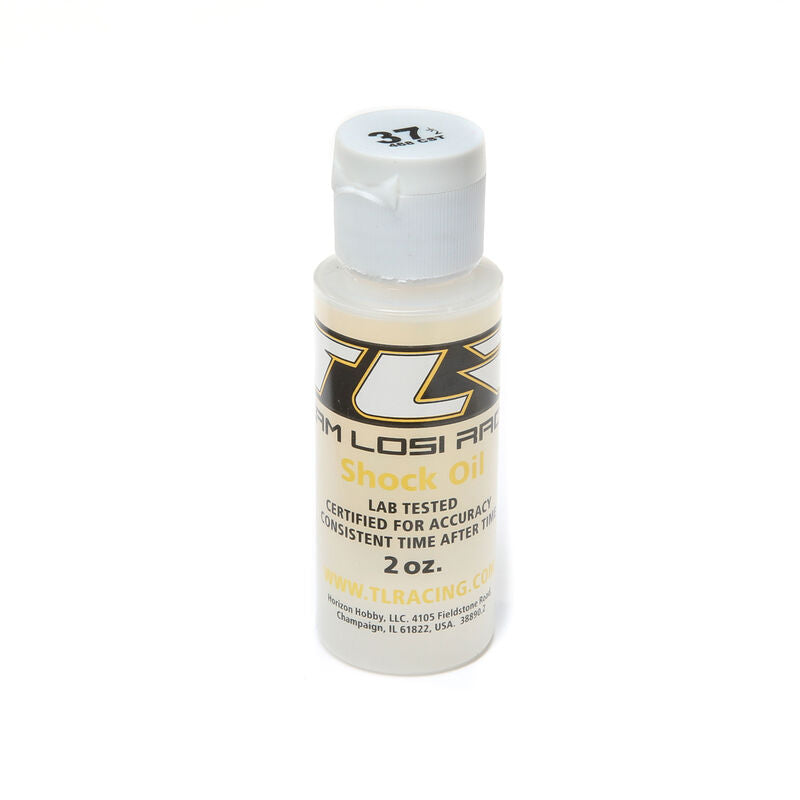 Team Losi Racing SILICONE SHOCK OIL, 37.5WT, 468CST, 2OZ - TLR74009