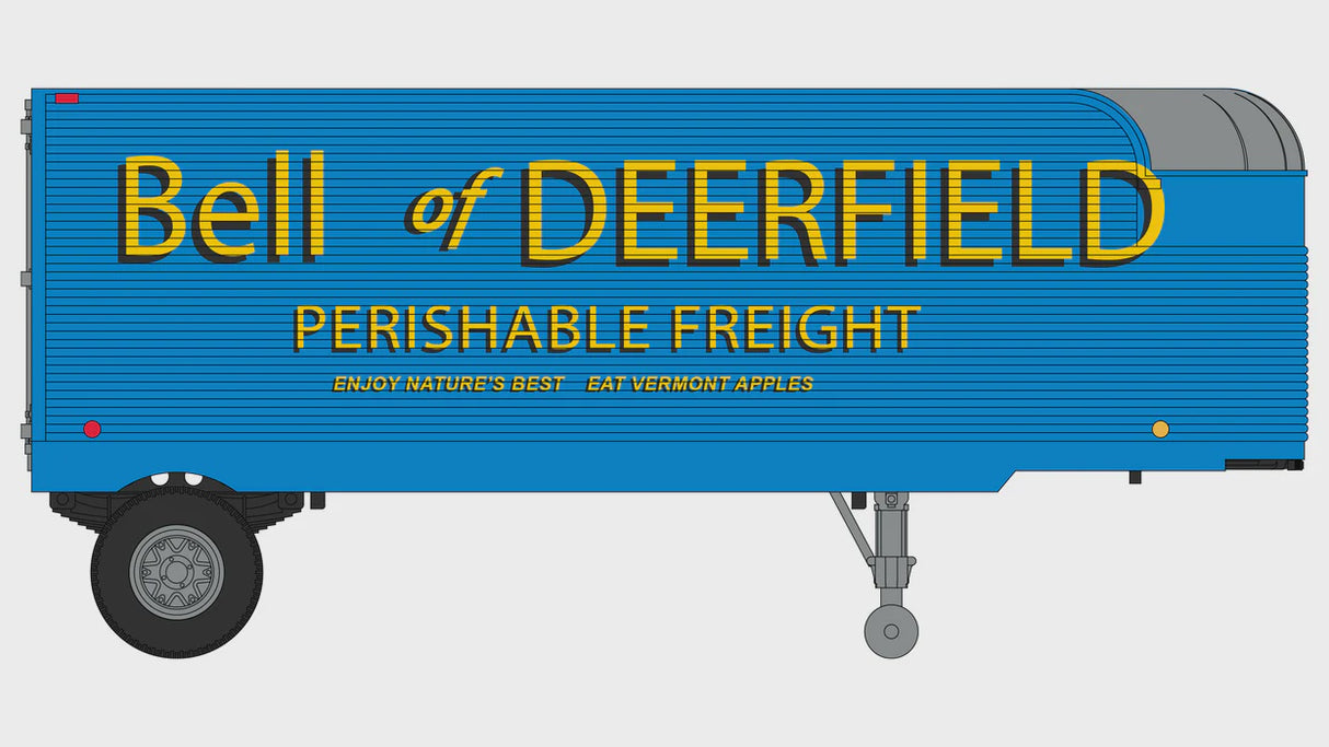 Class One Model Works HO Fruehauf 26' Trailer - Bell of Deerfield