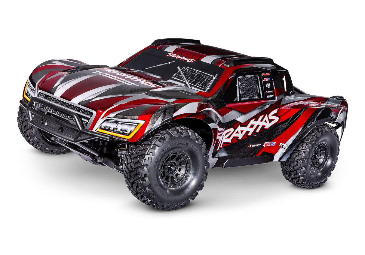 Traxxas 102076-4 Maxx Slash 6s Short Course Truck - Red