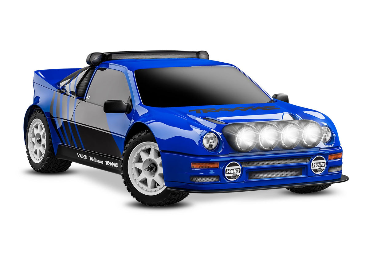 Traxxas 108046-4 Mini Rally VXL Ford RS200 - Blue