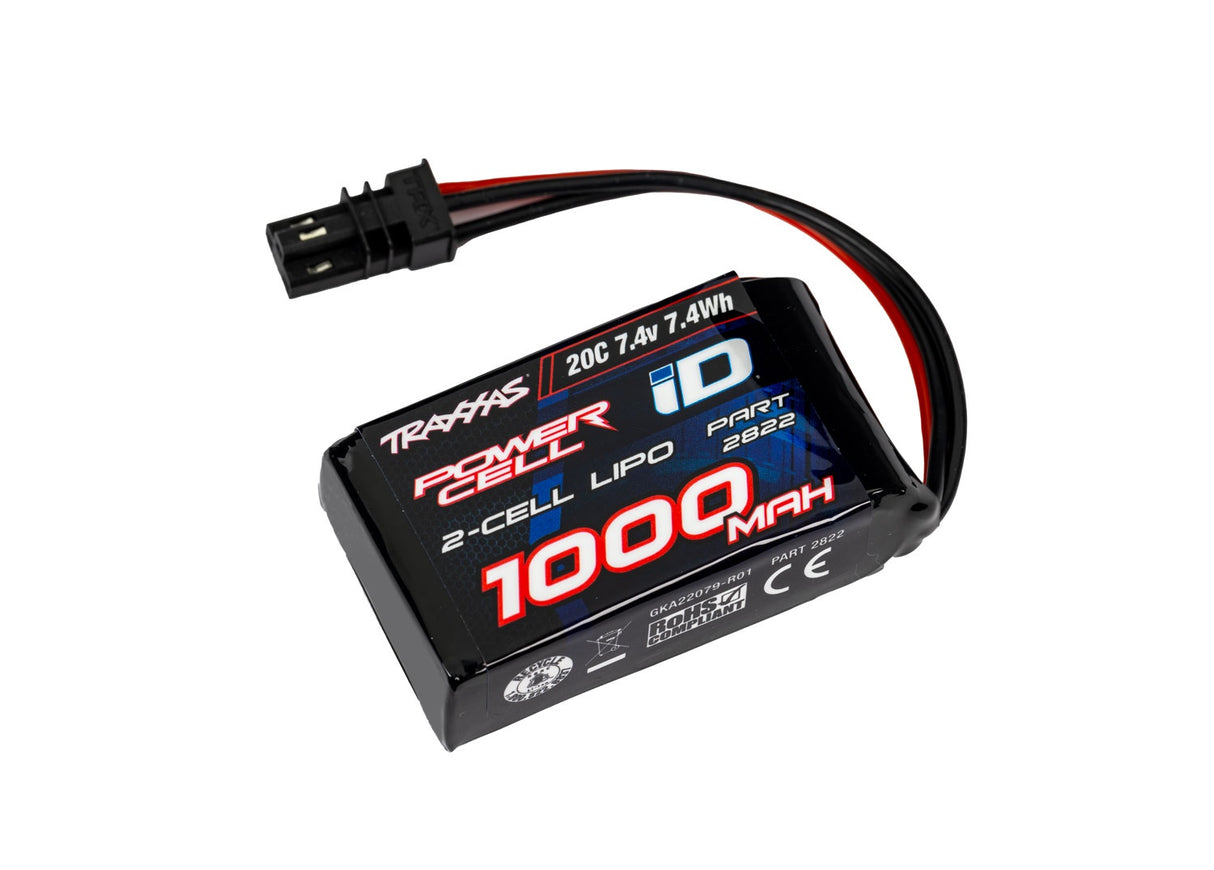 Traxxas 2822 1000mAh 7.4V 2-Cell 20C LiPo Battery