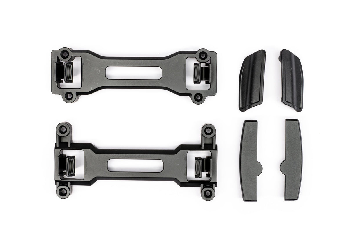Traxxas 3619X Latch, body mount, front (1), rear (1)/ latch mounts, front & rear (left & right) (for clipless body mounting)