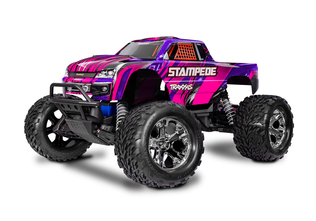 Traxxas 36254-8-PINK Stampede: 1/10 Scale Monster Truck with TQ 2.4GHz radio system
