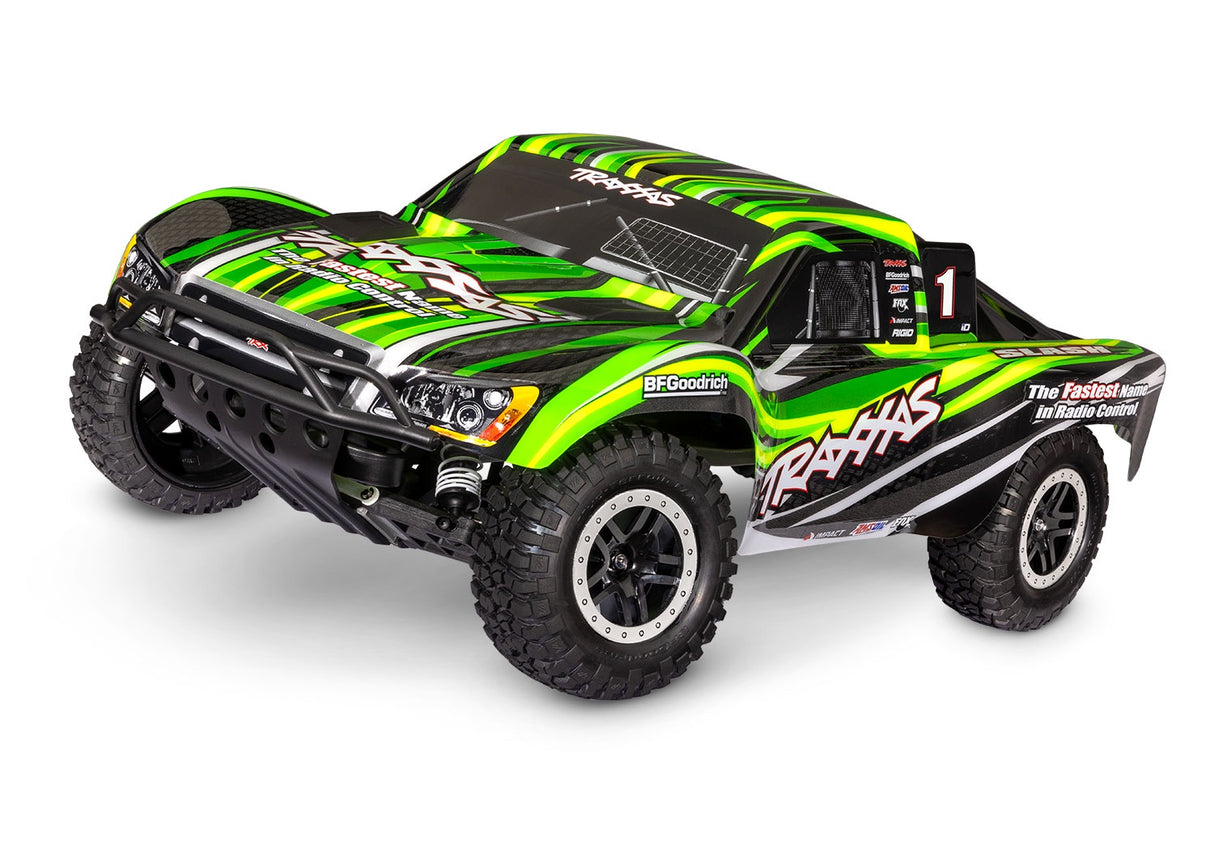 Traxxas 58234-8 Slash 2WD HD w/USB-C Charger - Green