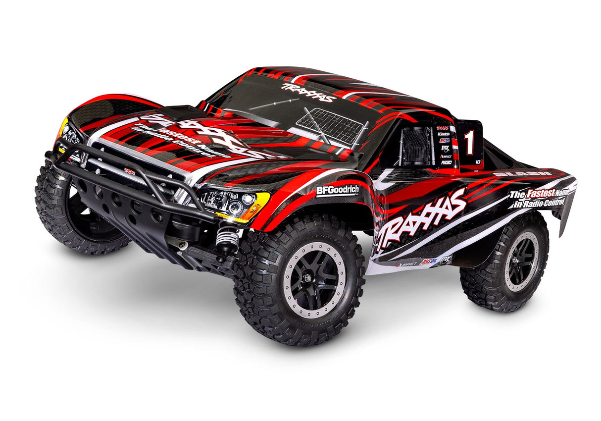 Traxxas 58234-8 Slash 2WD HD w/USB-C Charger - Red