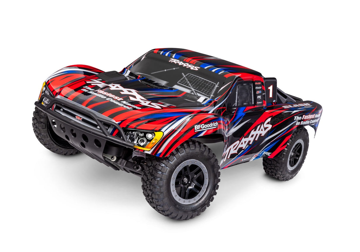 Traxxas 58334-4 Slash 2WD BL-2s HD - Red