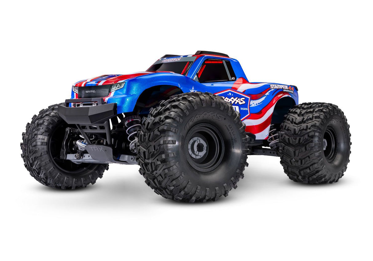 Traxxas 67434-4 Stampede 4X4 Brushless: 1/10-scale 4WD Monster Truck - 40th
