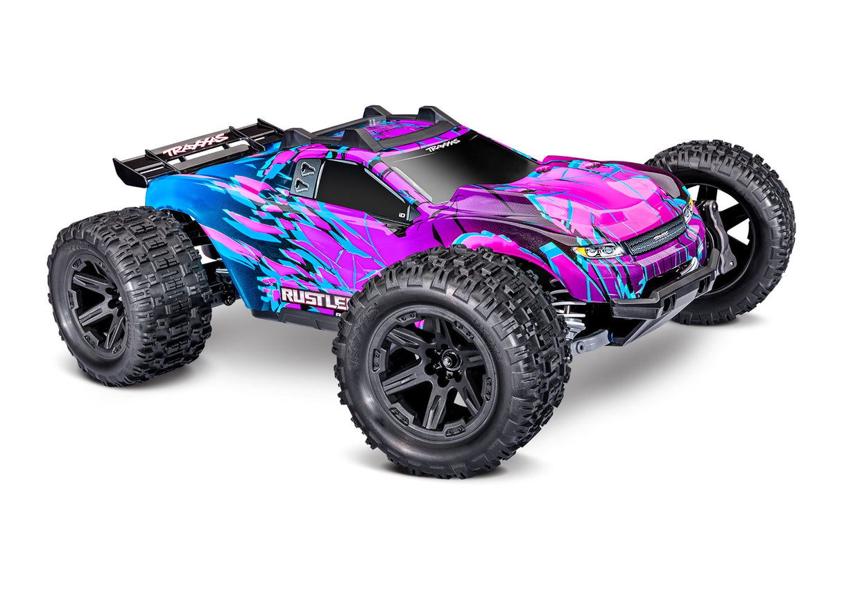Traxxas 67464-4 Rustler 4X4 Brushless - Purple