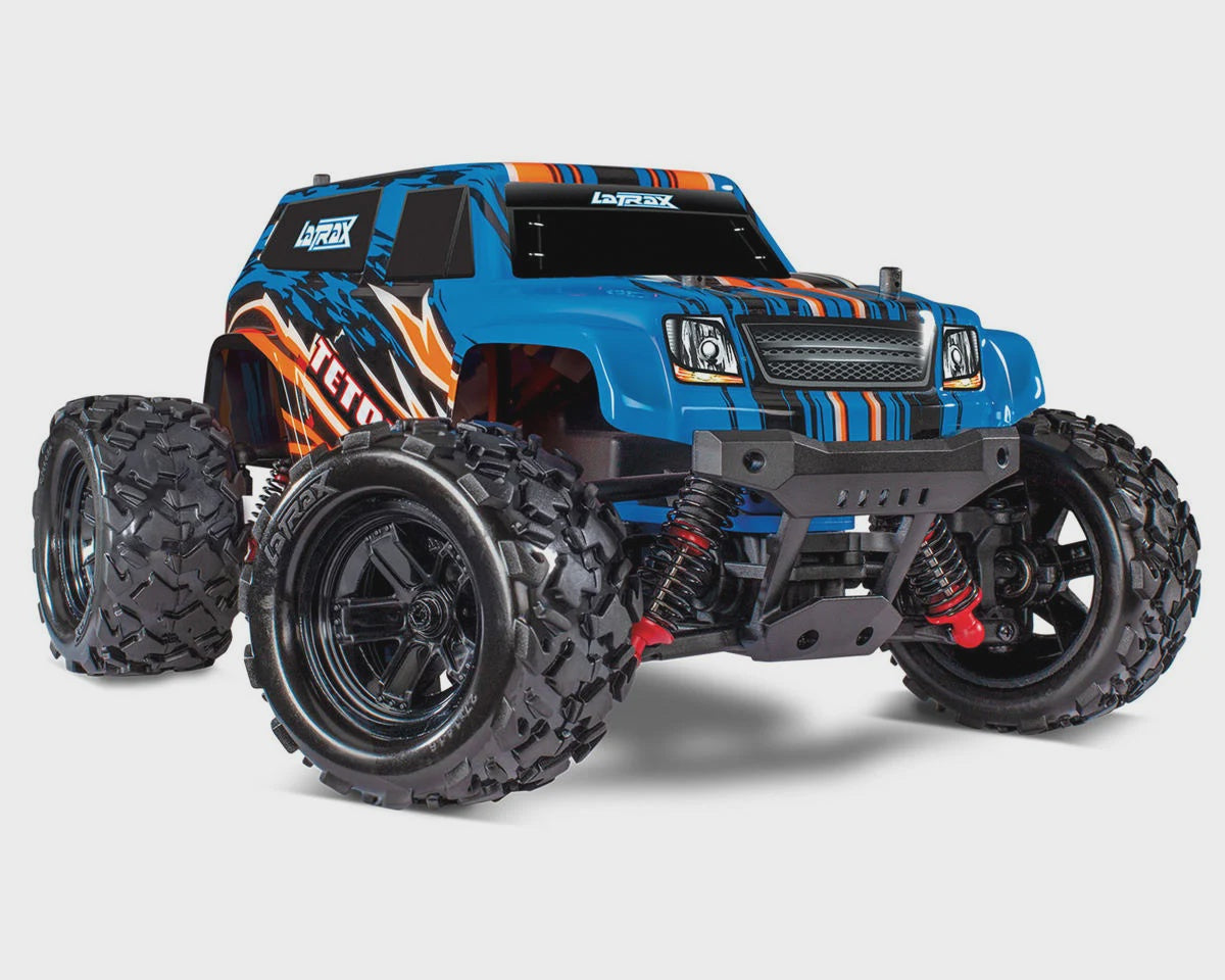 Traxxas 76054-5-BLUEX LaTrax Teton: 1/18 Scale 4WD Electric Monster Truck - TRA76054-5-BLUEX