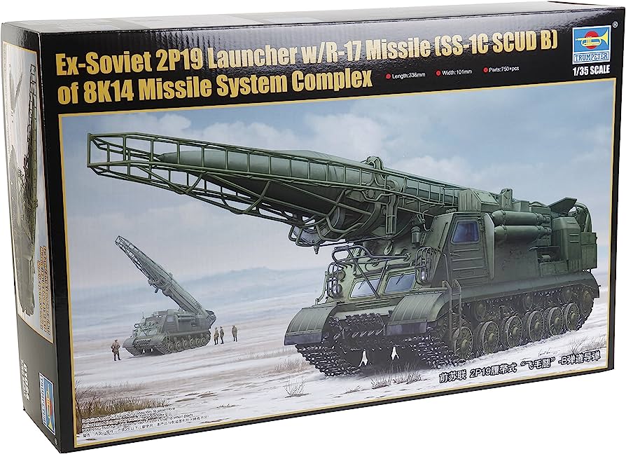 Trumpeter EX-SOVIET 2P19 LAUNCHER W/R-17 MISSILE - TSM1024