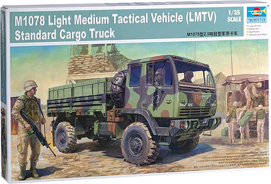 Trumpeter 1/35 M920 TRACTOR TOW W/M870A1 SEMI-TRAILER - TSM1078