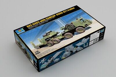 Trumpeter BAZ6403 Tank Transporter w/ChMZAP9990-071 Semi Trailer 1/35 - TSM1086