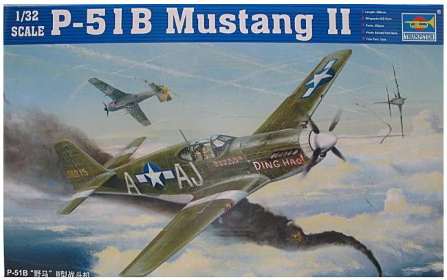 Trumpeter 1/32 P51B MUSTANG FIGHTER - TSM2274