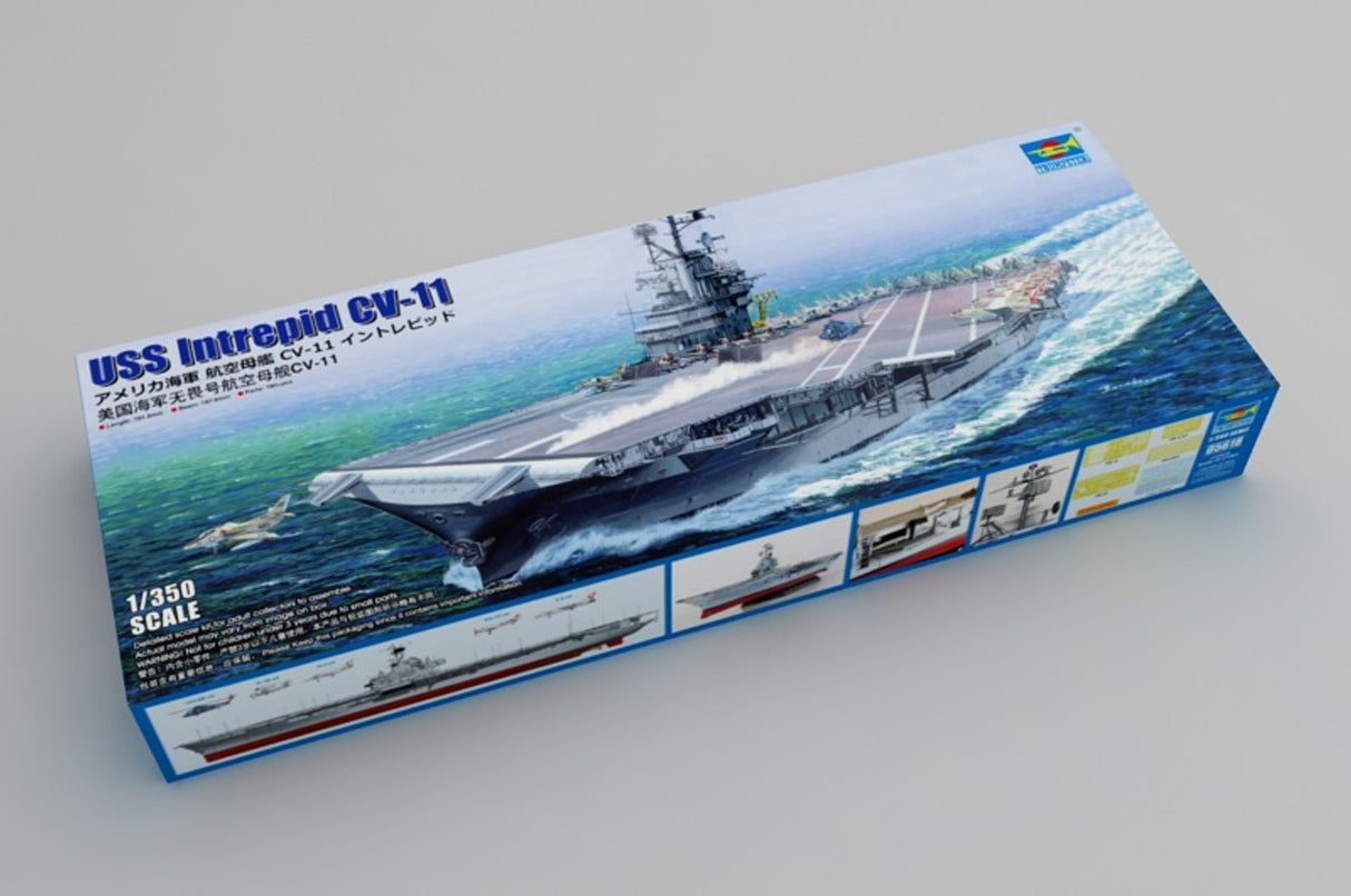 Trumpeter 1/350 USS INTREPID CV11 AIRCRAFT CARRIER - TSM5618