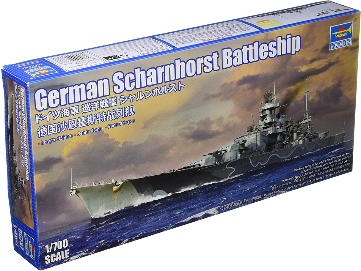 Trumpeter 1/700 GERMAN SCHARNHORST BATTLESHIP - TSM6737