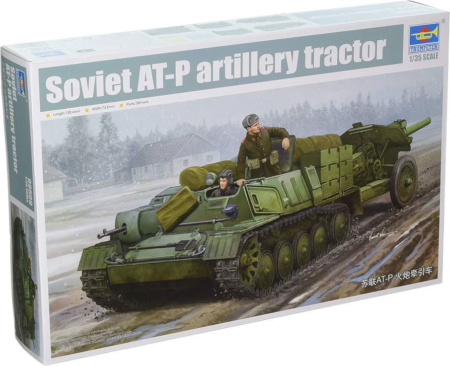 Trumpeter 1/35 SOVIET AT-P ARTILLERY TRACTO - TSM9509