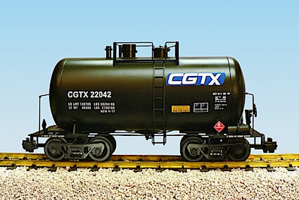 USA Trains R15214 - CANADIAN GENERAL TRANSPORT 29' BEER CAN TANK BLACK
