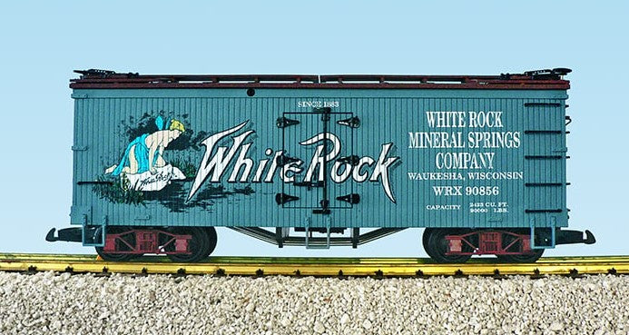USA Trains R16002 - WHITE ROCK REEFER CAR BLUE/TUSCAN