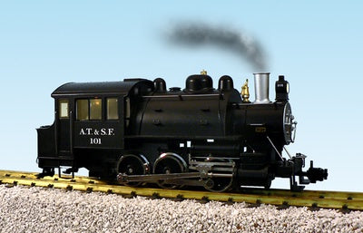USA Trains R20052 - SANTA FE #101 DOCKSIDE 0-6-0T W/SMOKE/SOUND