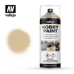 Vallejo Bonewhite Fantasy Solvent-Based Acrylic Paint 400ml Spray - 28013