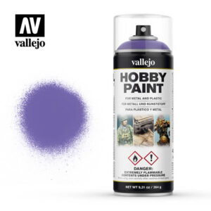 Vallejo Alien Purple Fantasy Solvent-Based Acrylic Paint 400ml Spray - 28025