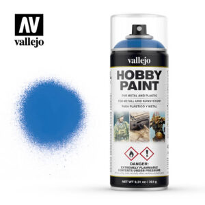 Vallejo Magic Blue Fantasy Solvent-Based Acrylic Paint 400ml Spray - 28030