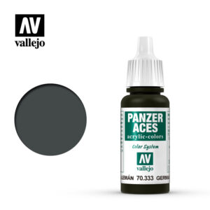 Vallejo 17ml Bottle German Tankcrew (Black) Panzer Aces - 70333