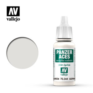 Vallejo 17ml Bottle German Tankcrew Winter (White) Panzer Aces - 70344